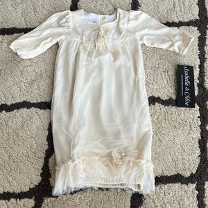 Isobella & Chloe Tulle Newborn Gown